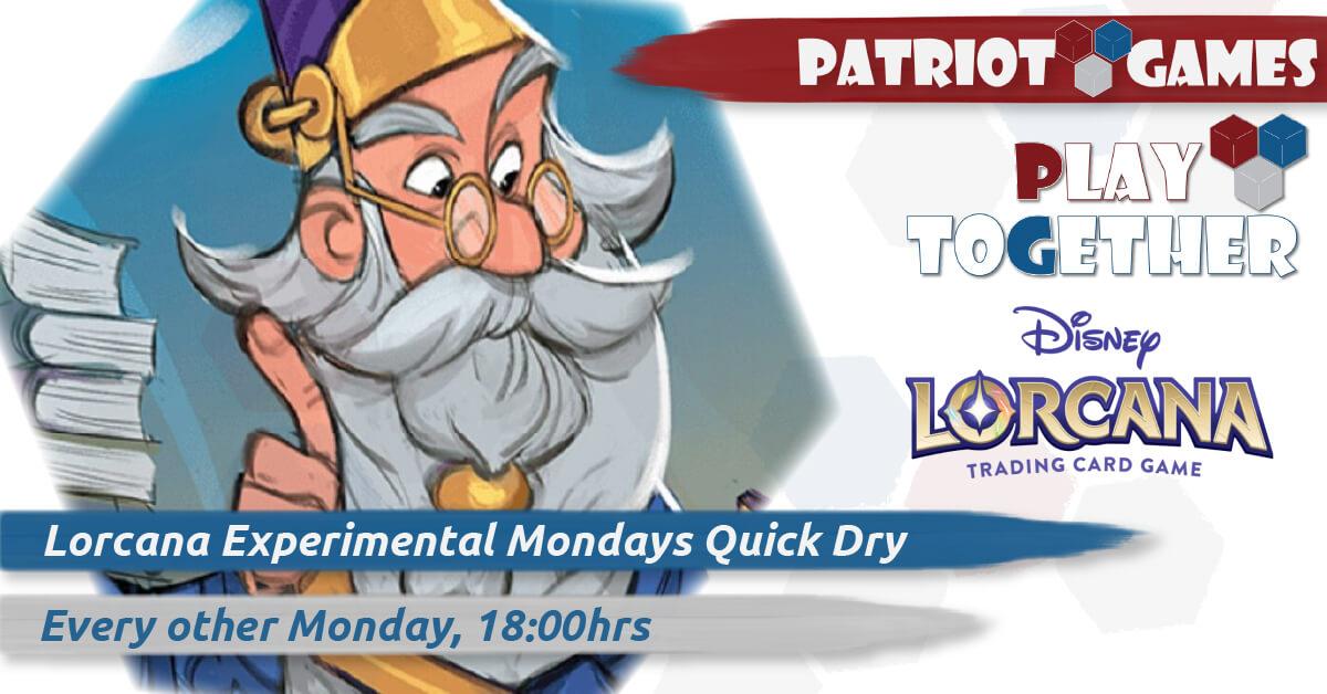 Lorcana Experimental Mondays Quick Dry