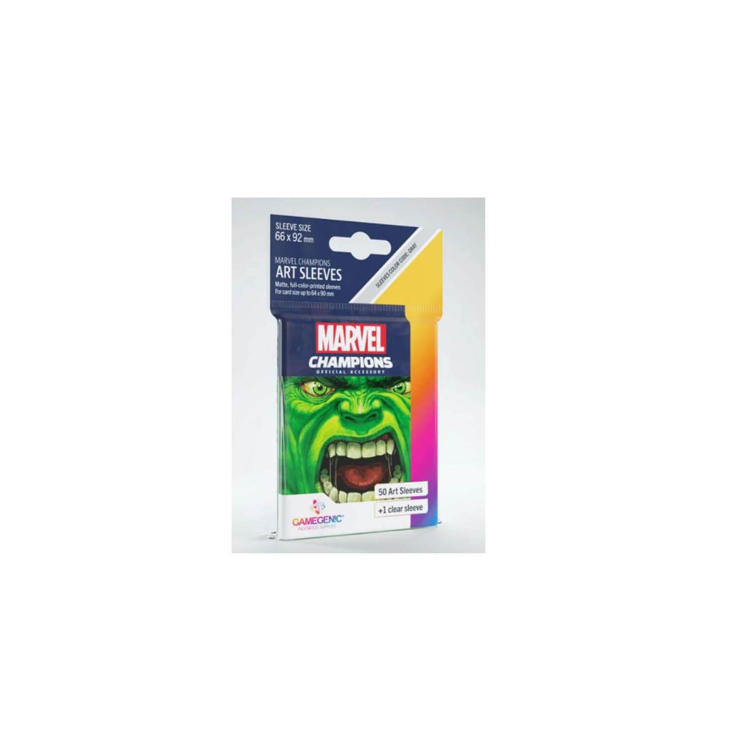 Gamegenic Marvel Champions Art Sleeves: Hulk (50 ct.)