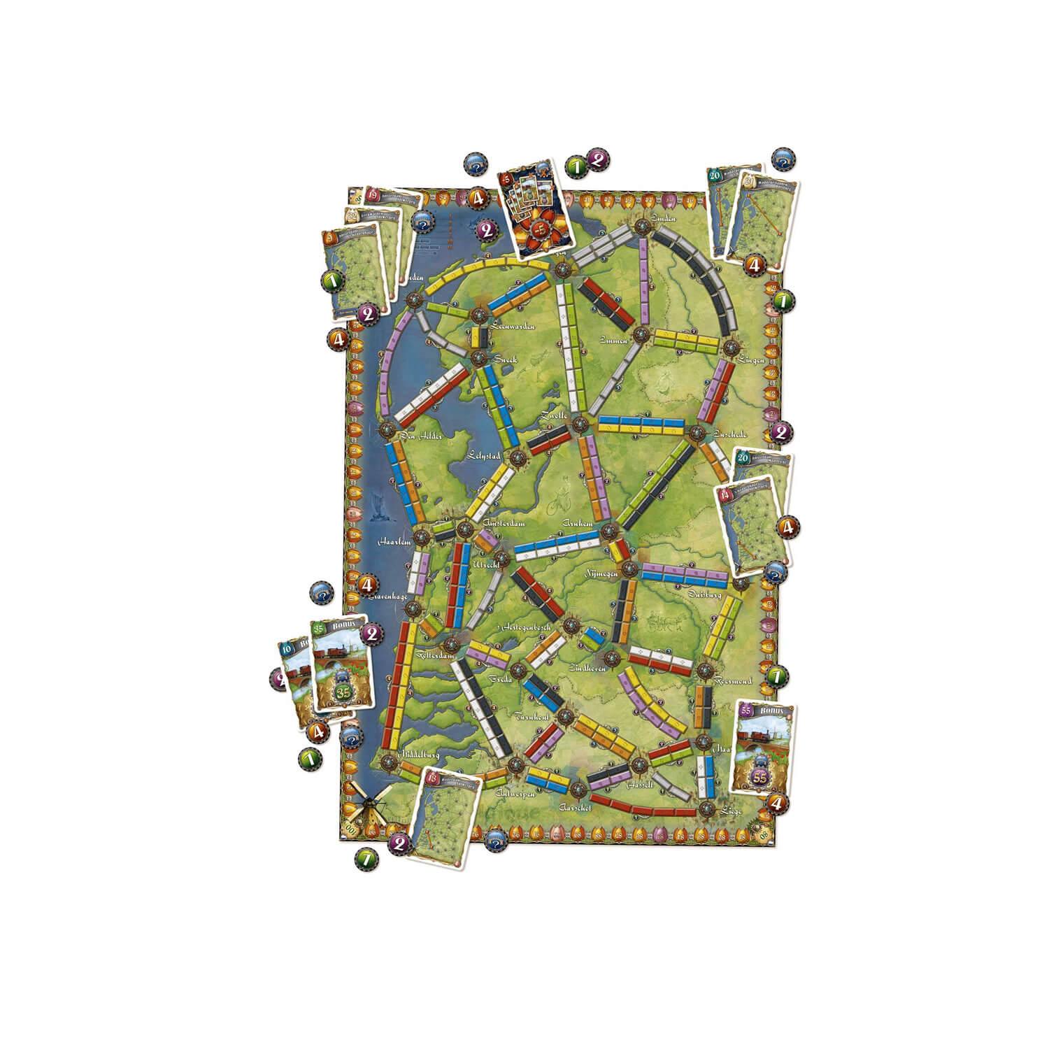 Ticket to Ride Map Collection 4 : Nederland